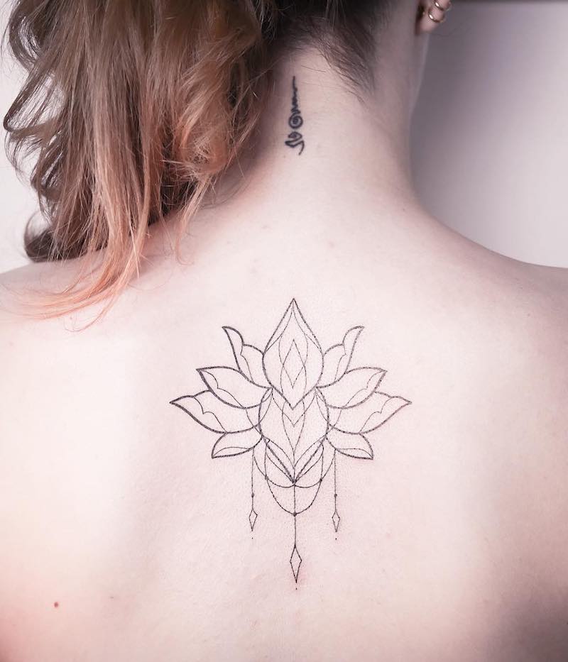 Lotus Tattoo by Melina Wendlandt