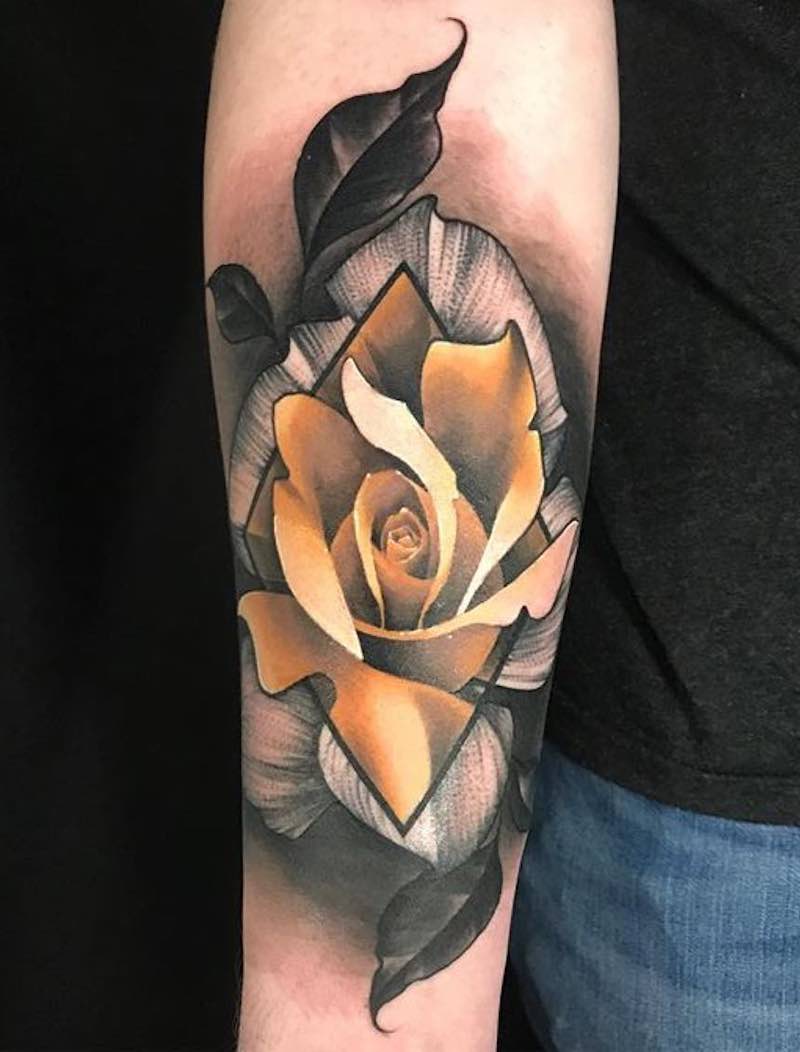 Rose Tatto by Keith Miller